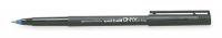 1JU66 Rollerball Pen, Stick, Bold, Blue, PK 12