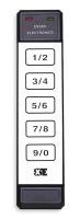 1JYV5 Access Control Keypad, 6 User Code, Steel