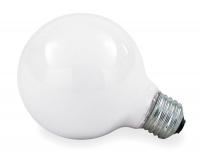 4HCG7 Incandescent Light Bulb, G25, 40W, PK2
