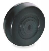1KA93 Caster Wheel, 4 D x 1-1/4 In. W, 165 lb.