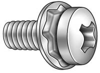 1PWT9 Mach Screw, Pan, 6-32 x 1/2 L, PK 25