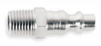 1KEB9 Coupler Plug, 1/2 MNPT, 3/8 Body, SS