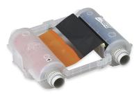 1KW58 Ribbon Cartridge, Black/Orange, 200 ft. L