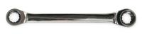 1LCW1 Ratcheting Box Wrench, 7/16 x 1/2, Dbl End