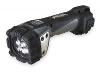 1LEE8 Hard Case Flashlight, 4 AA, 4 LED Cluster