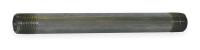 1LLY5 Nipple, Steel, 150 Steam PSI, 1/4 x 10 In