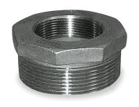 1RRY9 Hex Reducing Bushing, 4 x 2 1/2 In, 304 SS
