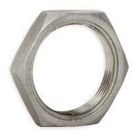 1LUH9 Locknut, 1/8 In, 304 Stainless Steel