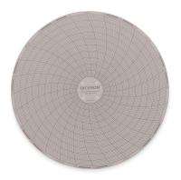 1LXJ6 Circular Chart, 6 In, 0 to 100F, 7 Day, PK60