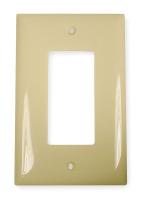 1LYD2 Wall Plate, GFCI, 1Gang, Ivory