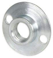 1LZH6 Retainer Nut, 1/2 In, Round Base, Steel