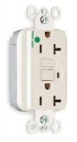 1MAA7 Recptacle, HospitalGrade, 20A, Light Almond