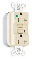 1MAF6 Recptacle, Hospital Grade, 20A, Ivory