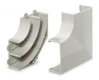 1MBW8 Flat Elbow Base And Cover, Wall-Trak(R) 2