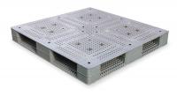 1MCT4 Plastic Pallet, 48x48In, Dynam Cap2475Lb