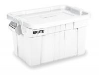 1MDC5 Tote Storage Container, L 27 1/8, White