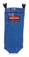 1MDN7 Recycling Cart Bag, Blue, Vinyl