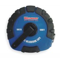 1MKT8 Measuring Tape, 100Ft, ABS w/Rubber, Closed