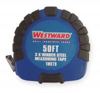 1MKT9 Measuring Tape, 3X Wind, 50 Ft, Closed