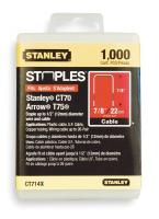 1MTJ4 Cable/Wire Staples, 1/2x7/8, PK1000
