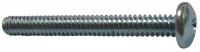 1MU24 Mach Screw, Pan, 8-32 x 1/2 L, PK 100