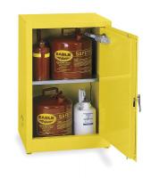 1N764 Flammable Safety Cabinet, 12 Gal., Yellow