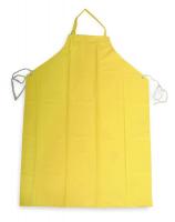 1N872 Bib Apron, Yellow, 45 In. L