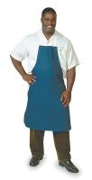 1N880 Bib Apron, Navy Blue, 36 In. L