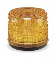 3T944 Warning Light, Strobe Tube, Amber, 12VDC