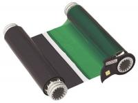 1NK80 Ribbon Cartridge, Black/Green, 6-1/4 In. W