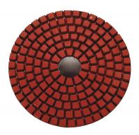 1NNJ8 Polishing Pad, 3 In, PK 9