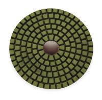 1NNK2 Polishing Pad, 3 In, PK 9