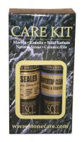 1NNV3 Stone Countertop Care Kit, Size 8 oz.