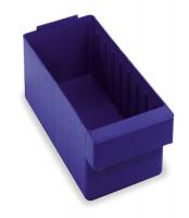 1NTT1 Shelf Bin, L 11 5/8, W 5 9/16, H 4 5/8, Blue