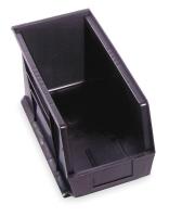 1NTW6 Stack &amp; Hang Bin, Recycled, Load Cap 60 Lb