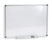 1NUP6 Dry Erase Board, 48&quot; W, Silver