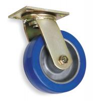 1NUY7 Swivel Plate Caster, , 6 In Dia