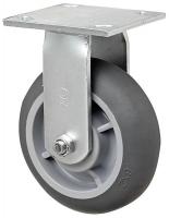 1NVD8 Rigid Plate Caster, 450 lb, 6 In Dia