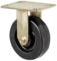 1NVT7 Rigid Plate Caster, 1650 lb, 6 In Dia