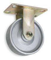 1NVU5 Rigid Plate Caster, 1750 lb, 8 In Dia