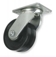 1NWE2 V-Groove Swivel Caster, 2000 lb., 2-1/2" H