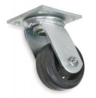 1NWJ8 Swivel Plate Caster, 8 In Dia