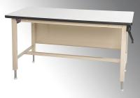 1NXY7 Heavy Duty Ergo Base Wrkstn, BE, 42In.H