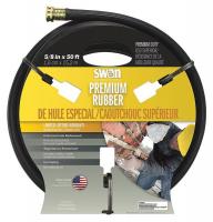 1P649 Water Hose, Rnfrcd Rubr, 5/8 In ID, 50 ft L
