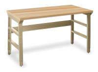 1PB26 Workbench, 72Wx30Dx31-3/4 to 35-3/4 in. H