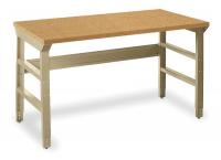 1PB14 Workbench, 60Wx30Dx31-1/2 to 35-1/2 in. H