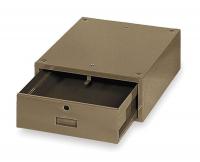 1PB89 Stackable Drawer, 17  x 17D x 6-1/2H, Tan