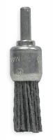1PBG6 End Brush, 3/4 In Dia, Nylon (Medium/Fine)