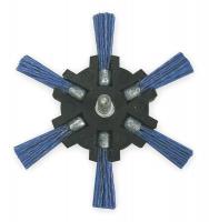 1PBJ2 Flap Brush, 4 In D, Nylon (Medium/Fine)