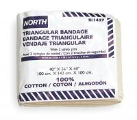 1PBP7 Bandage, Triangular, 40 x 54 In, White